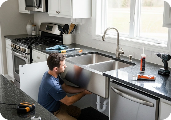 Sink Installation