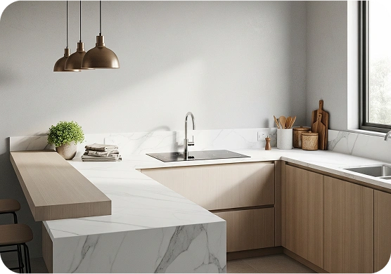 Marble Kitchen Design