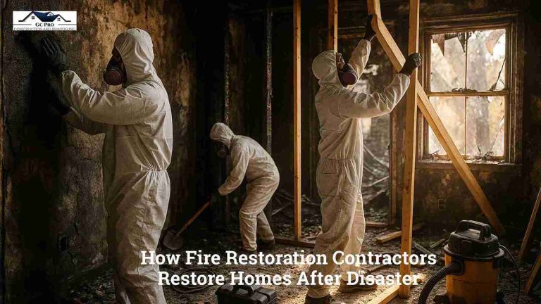 Read more about the article How Fire Restoration Contractors Restore Homes After Disaster