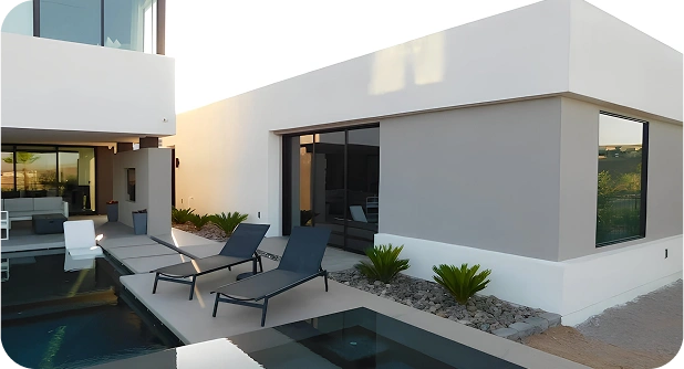 Modern Exterior View