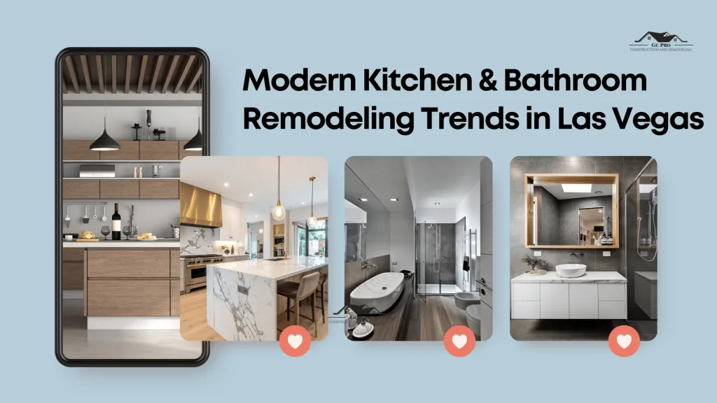Modern Kitchen & Bathroom Remodeling Trends in Las Vegas
